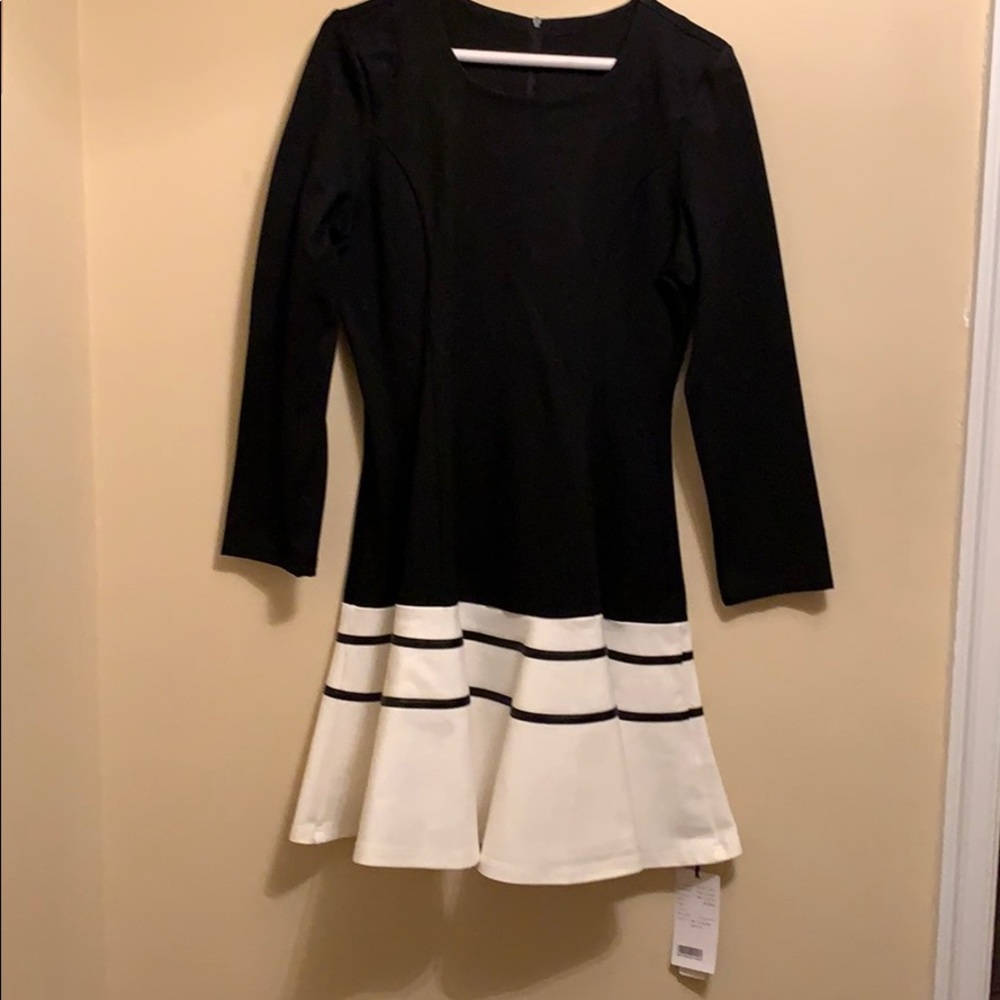 Stylewe black and white dress